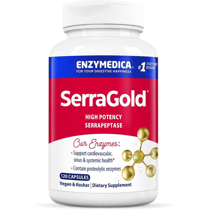 Enzymedica SerraGold 120 Capsules