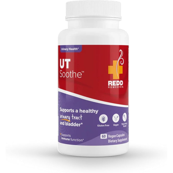 Redd Remedies UT Soothe with Probiotics Urinary Tract & Bladder Health 60 Veg Caps