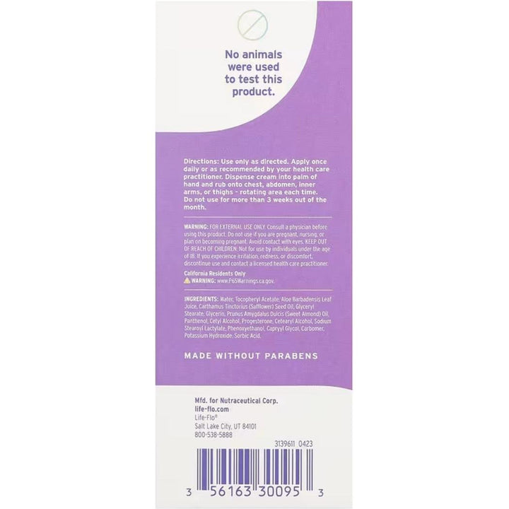 Emerita Pro Gest Natural Progesterone Cream, 2 Ounce