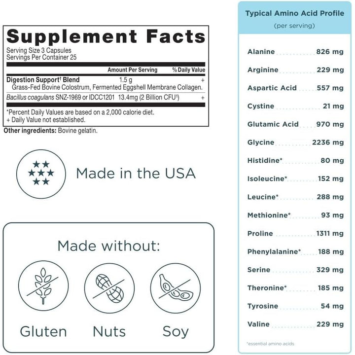 Ancient Nutrition Colostrum Superfood + Collagen 75 Count