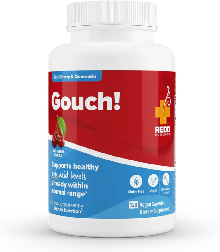 Redd Remedies, Gouch!, Tart Cherry & Quercetin, 120 Vegan Capsules