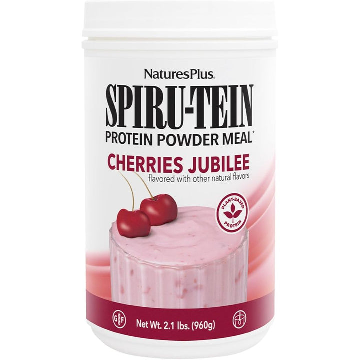 Natures Plus SPIRU-TEIN Plant-Based Protein Shake Non-GMO Vegetarian Gluten Free Nature's Plus