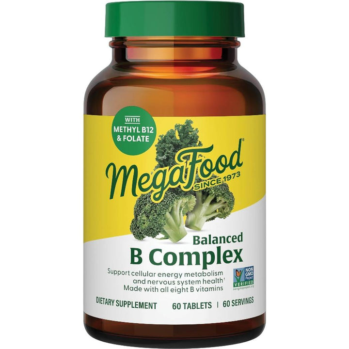 MegaFood Balanced B Complex 60 tablets