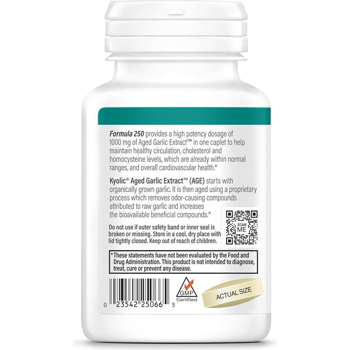 Kyolic Cardiovascular Health One Daily Formula One Daily Formula 250 60 veg caps