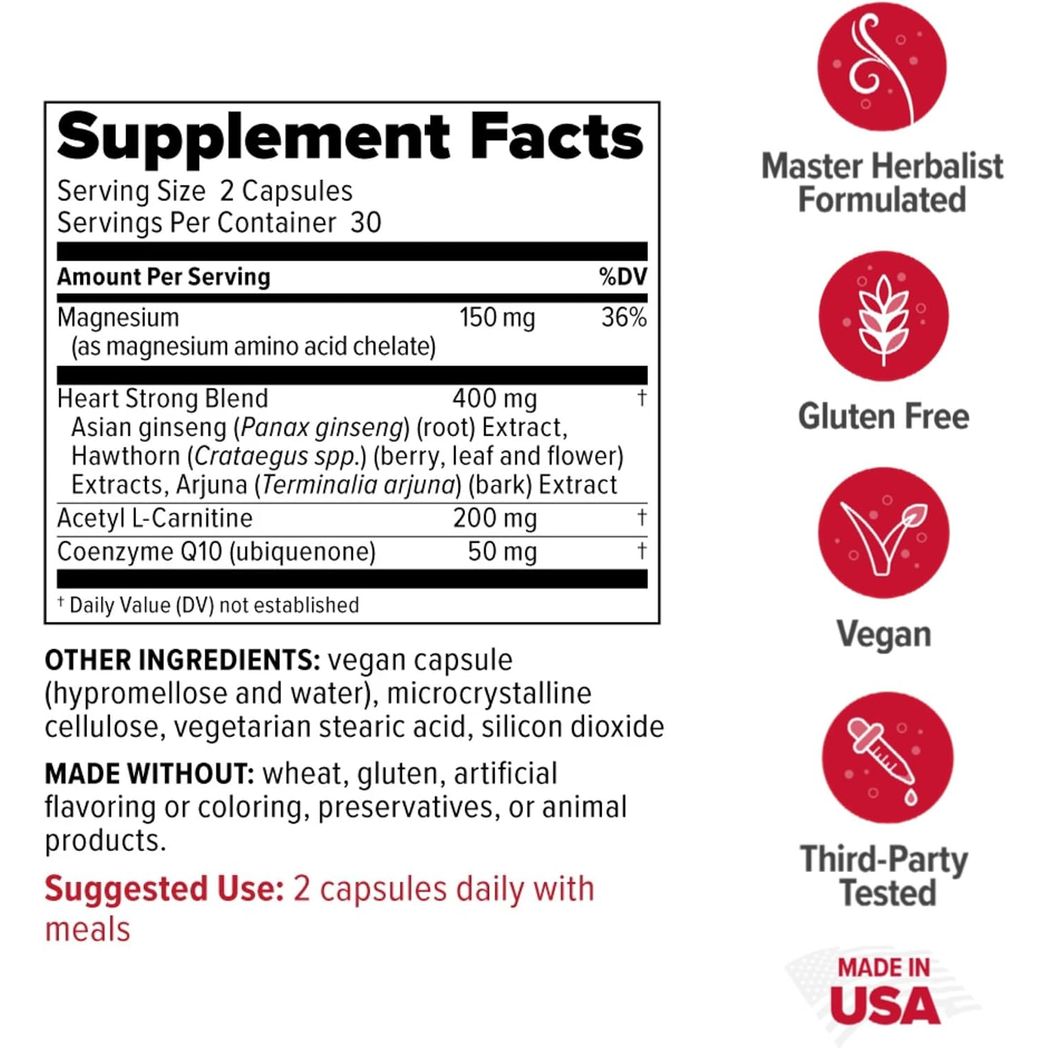 Redd Remedies Heart Strong, 60 CT