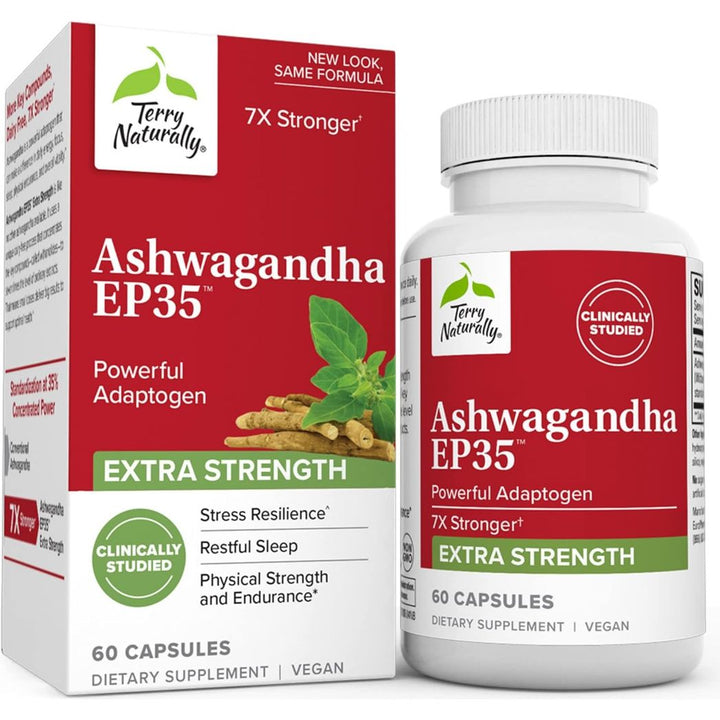 Terry Naturally Ashwagandha EP35™ Extra Strength  60 capsules