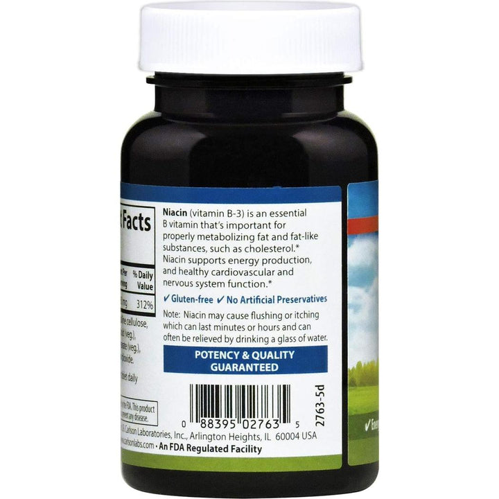 Carlson Labs, Niacin, 50 mg, 300 Tablets Gluten-Free