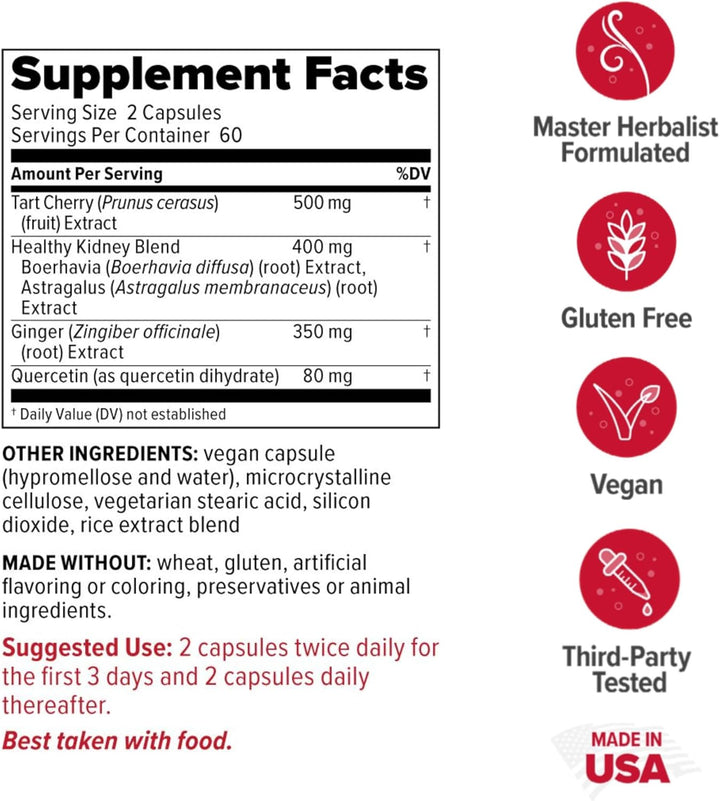 Redd Remedies, Gouch!, Tart Cherry & Quercetin, 120 Vegan Capsules