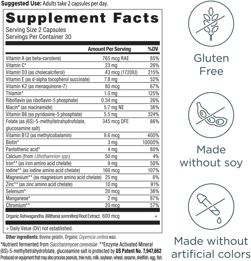 Ancient Nutrition Women’s 50 Plus 30 Servings