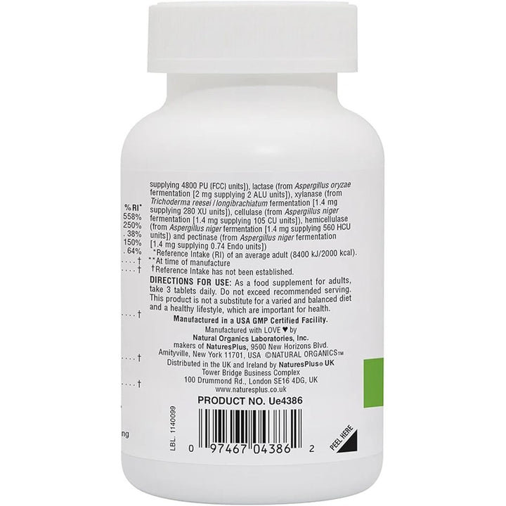 Natures Plus GI Natural Total Digestive Wellness 90 Tabs Nature's Plus