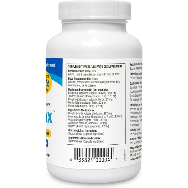 North American Herb & Spice Oregamax  90 Capsules
