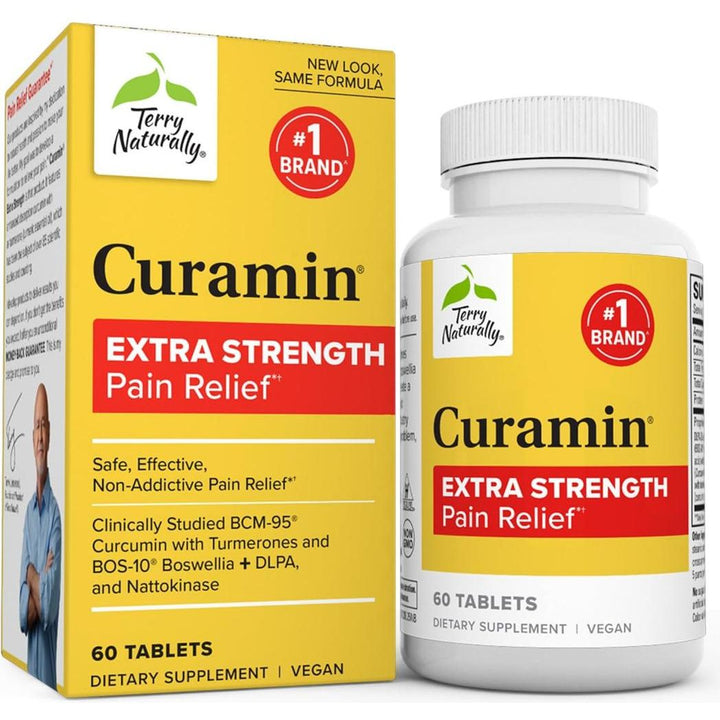 Terry Naturally Curamin Extra Strength with BCM-95 - 60 Tablets