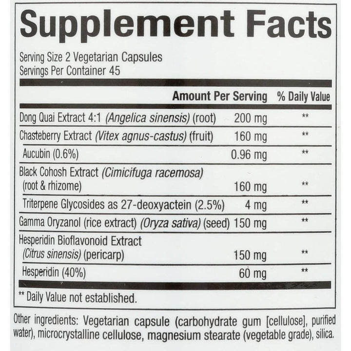 Natural Factors MenoSense® 90 cápsulas vegetarianas