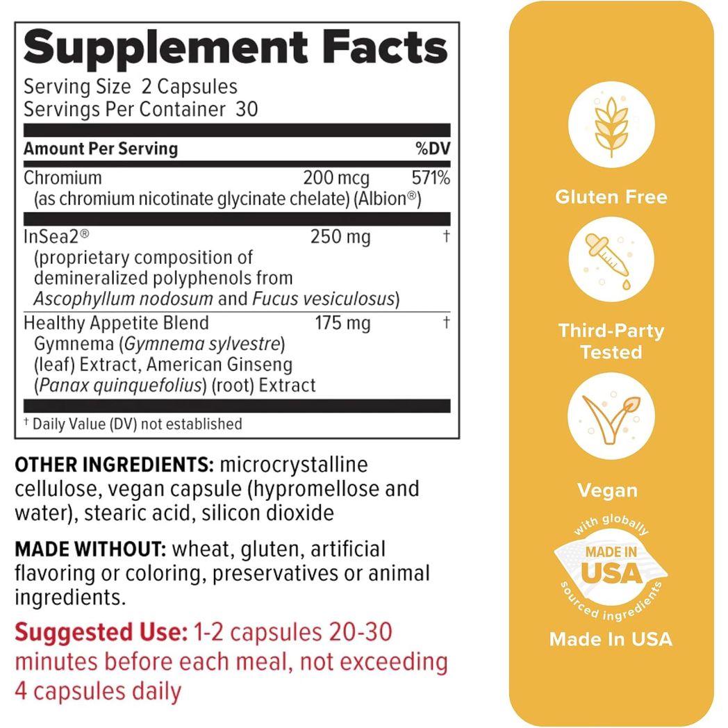 Redd Remedies Crave Stop 60 Vegan Capsules
