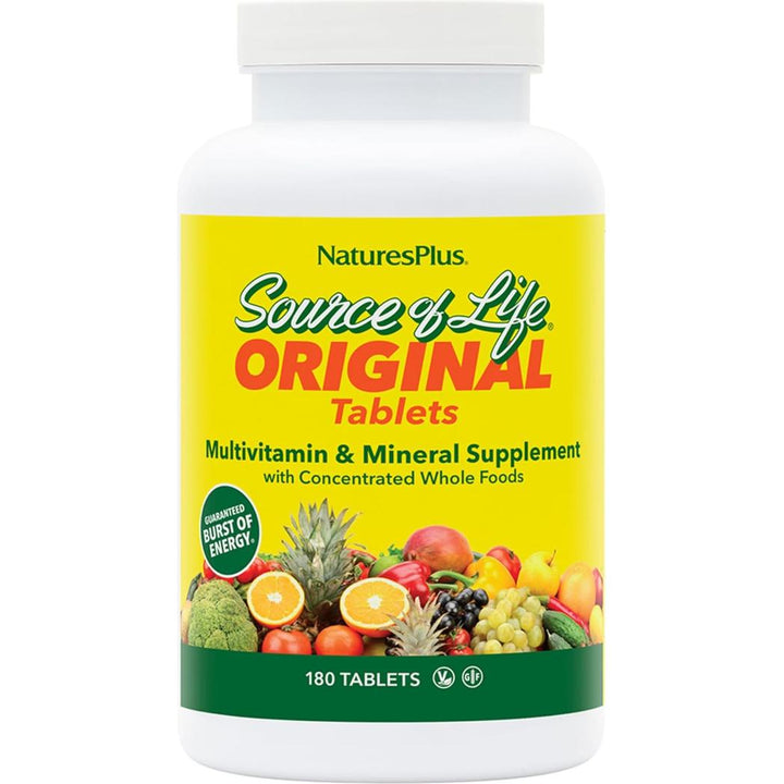 Nature's Plus Source Of Life 180 Tablets