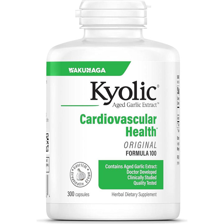 Kyolic Yeast Free Garlic Formula 100 - 300 capsules