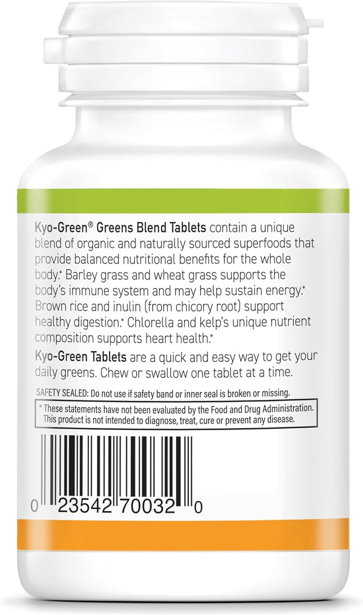 Kyolic Kyo-Green Greens Blend Energy Tablets, 180 tablets