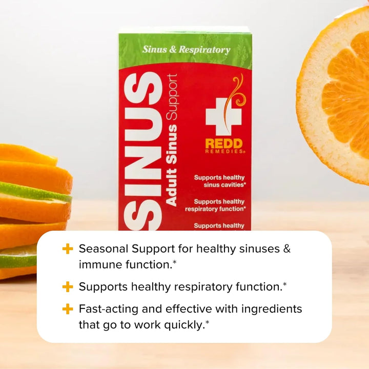 Redd Remedies, Adult Sinus Support 72 Vegan Capsules