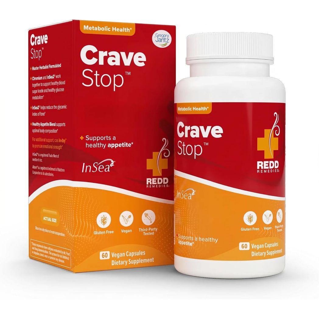 Redd Remedies Crave Stop 60 Vegan Capsules