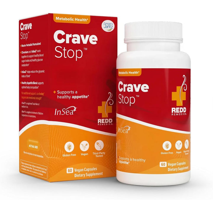Redd Remedies Crave Stop 60 Vegan Capsules