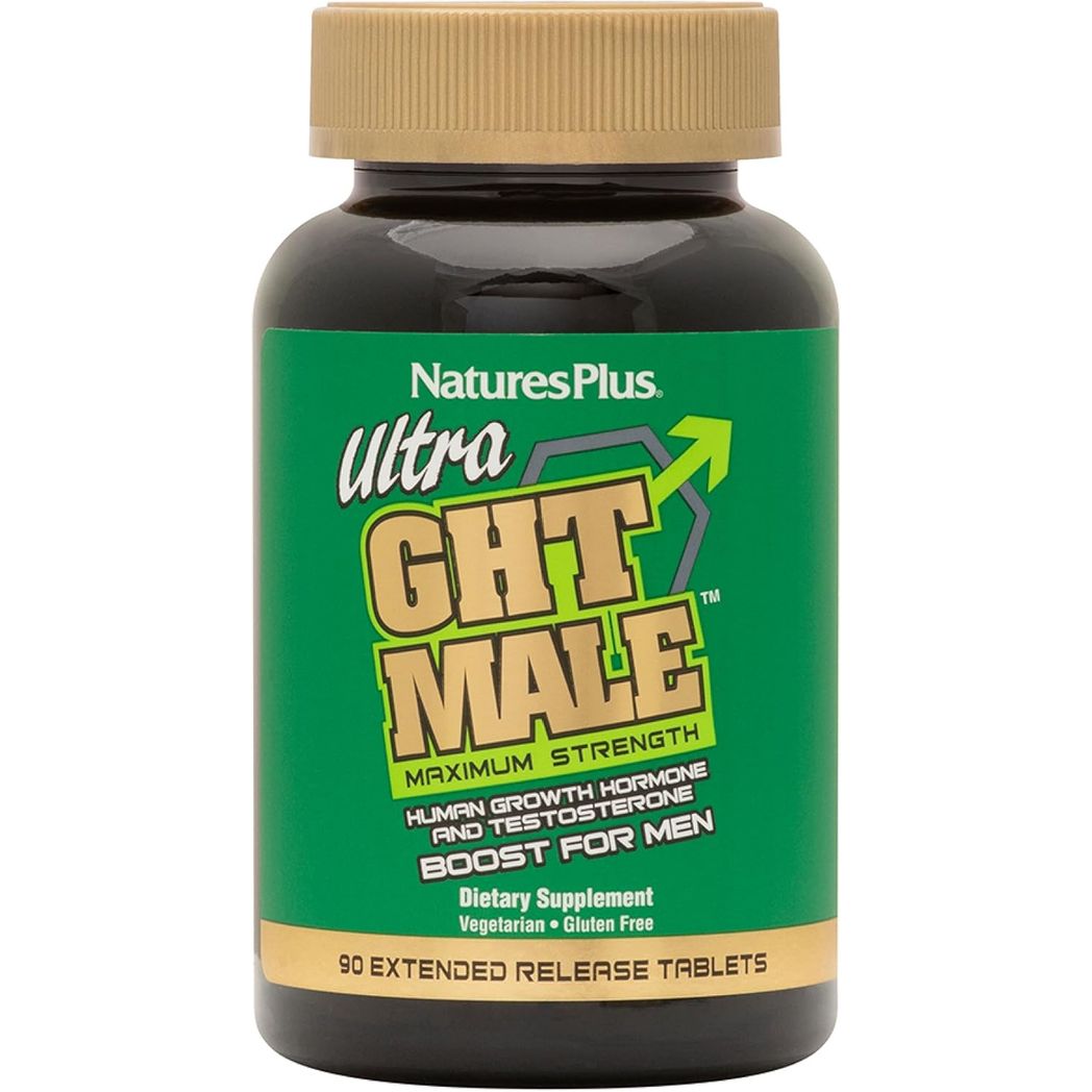NaturesPlus Ultra GHT Male Extended-Release Bilayer Tablets 90 count