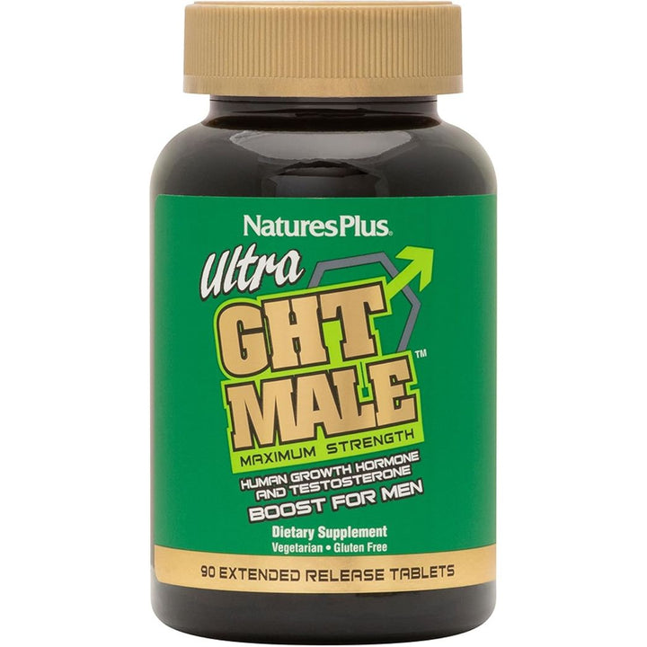 NaturesPlus Ultra GHT Male Extended-Release Bilayer Tablets 90 count