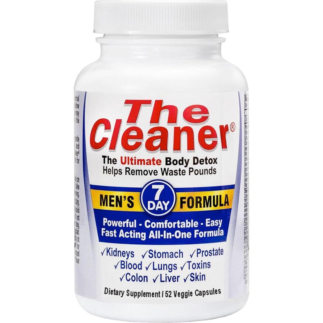 The Cleaner® Detox 7 Day Men 52 capsules – Harvest Moon Natural Foods