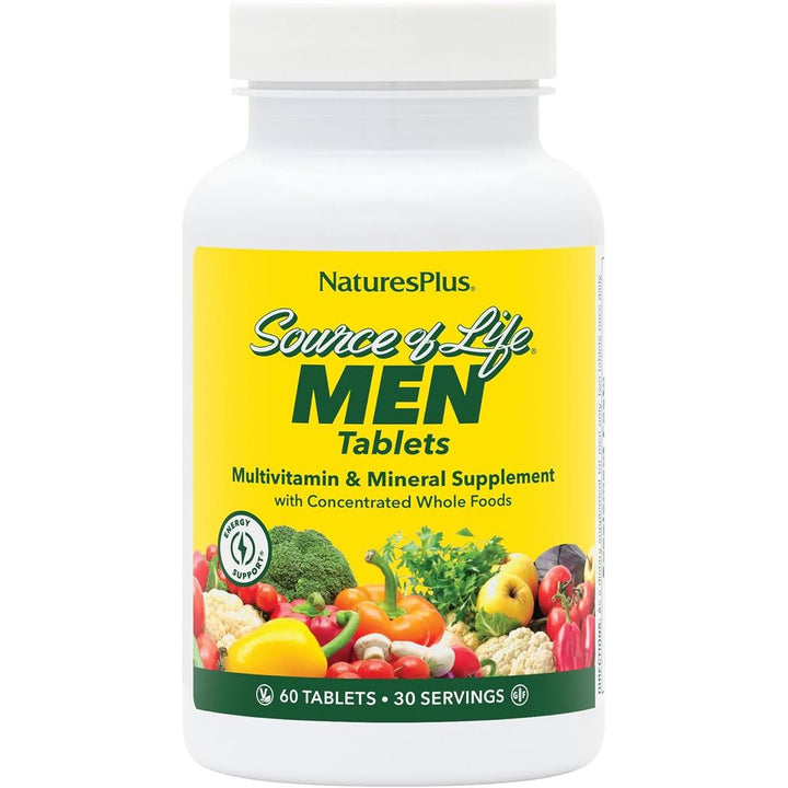 Natures Plus Source of Life Men 60 Tablets Nature's Plus