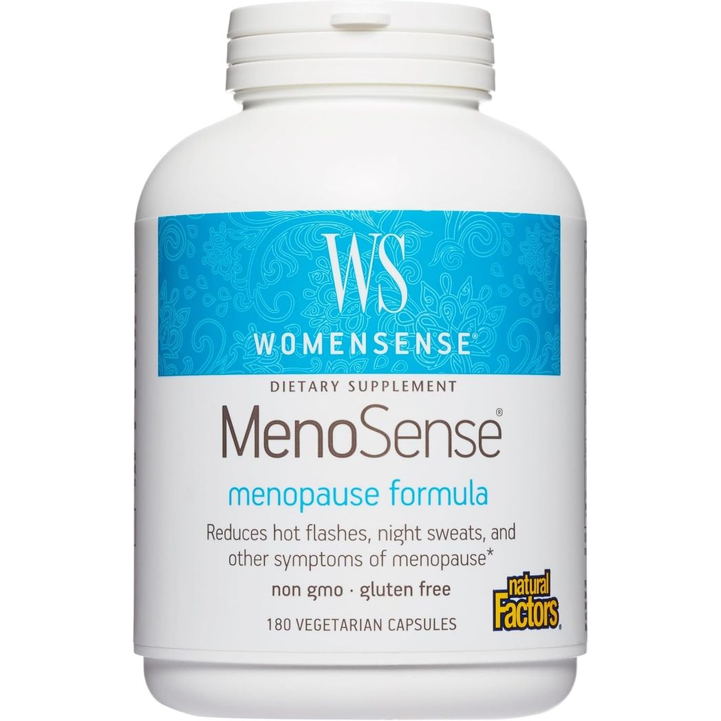 Natural Factors WomenSense MenoSense  Formula 180 Veg. Capsules