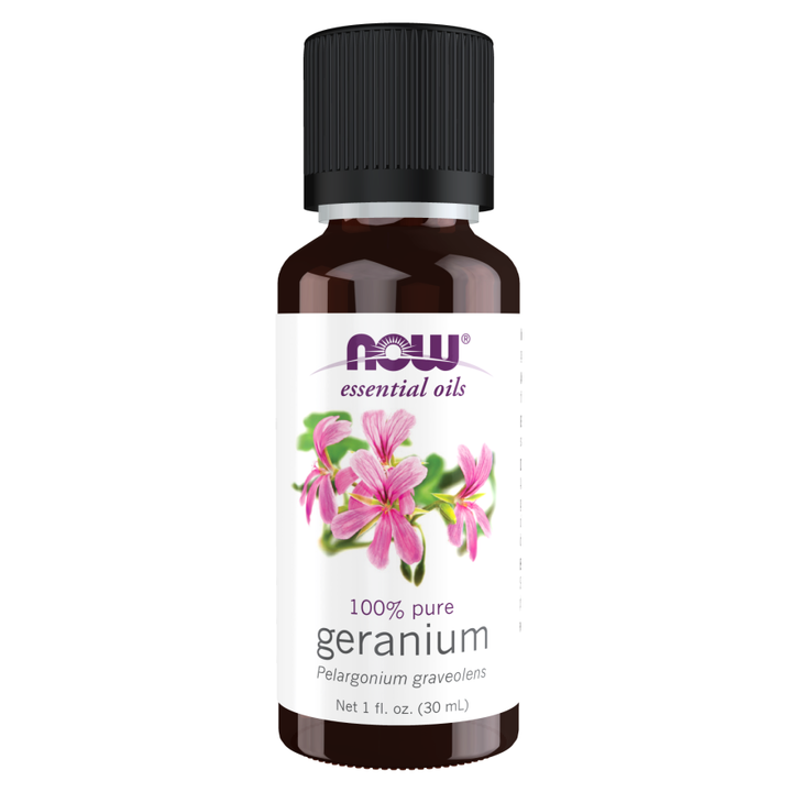NOW Foods Geranium Essential Oil  1 oz.  100% Pure