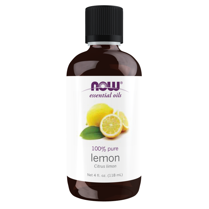NOW Foods Lemon Essential Oil  4oz  100% Pure