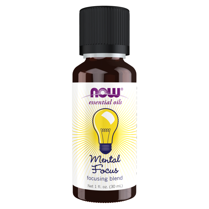 Now Foods Mental Focus Oil blend 1 fl. oz. 100% pure oil