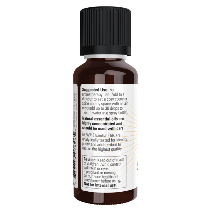 NOW Foods Spiced Cider Fall Essential Oil Blend 1 oz