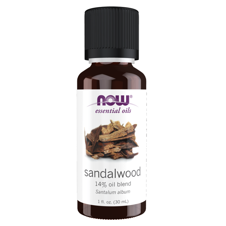 Mezcla de aceite de sándalo de NOW Foods, 1 oz.