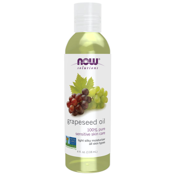 Now Foods Grapeseed Oil 4 fl. oz. 100% pure oil