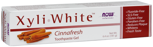 Now Foods XyliWhite™ Cinnafresh Toothpaste Gel 6.4