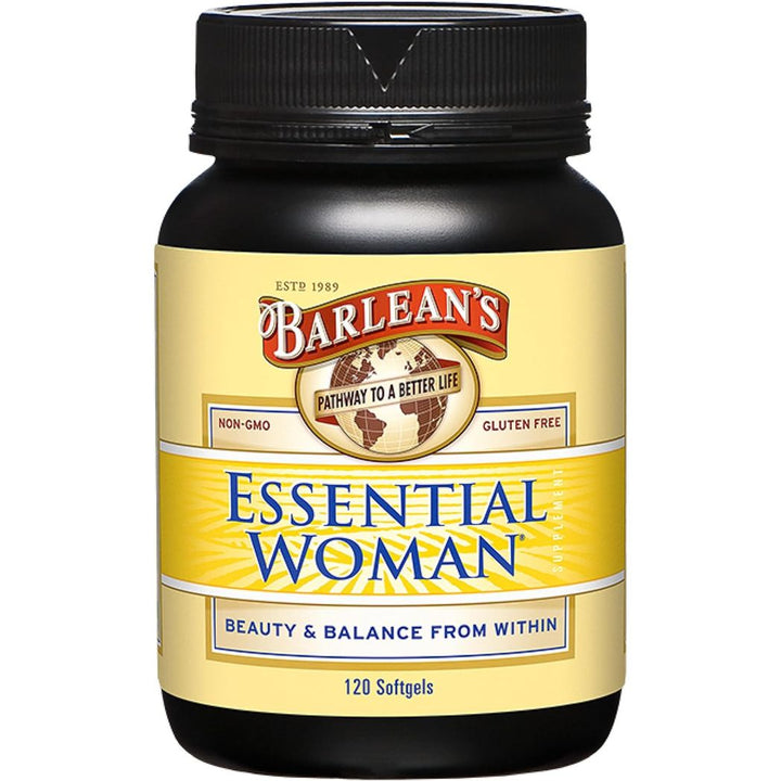 Barlean's Organic Oils Essential Woman, 120 Count Bottle
