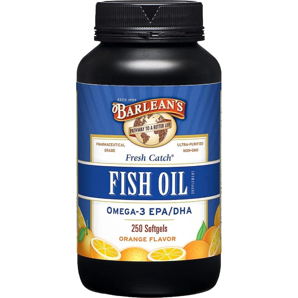 Barlean's Fish Oil 1000mg 250 capsules