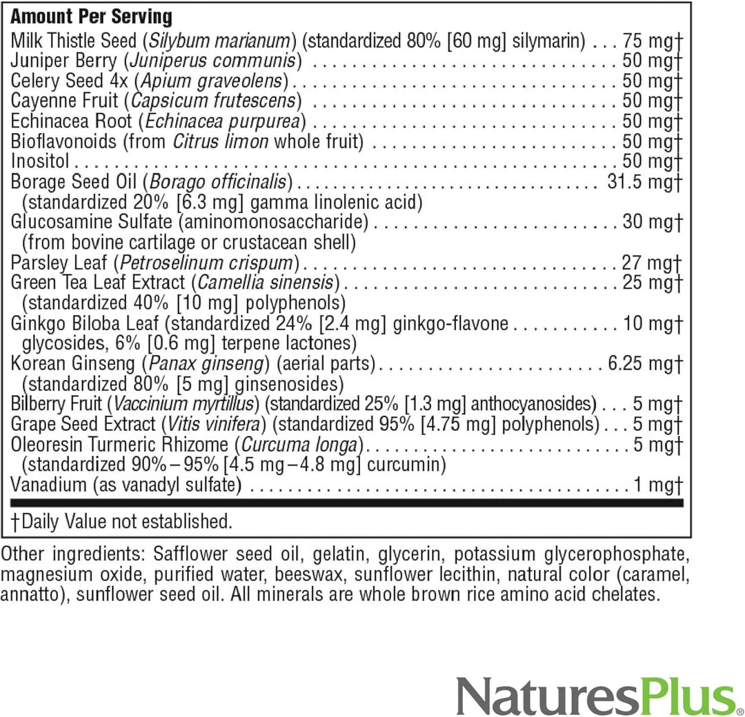 Natures Plus Regeneration Multivitamin 90 Softgels Gluten-Free 30 Servings Nature's Plus