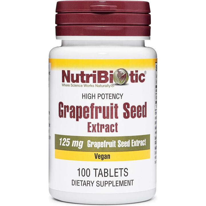 NutriBiotic Grapefruit Seed Extract 125 mg 100 tab