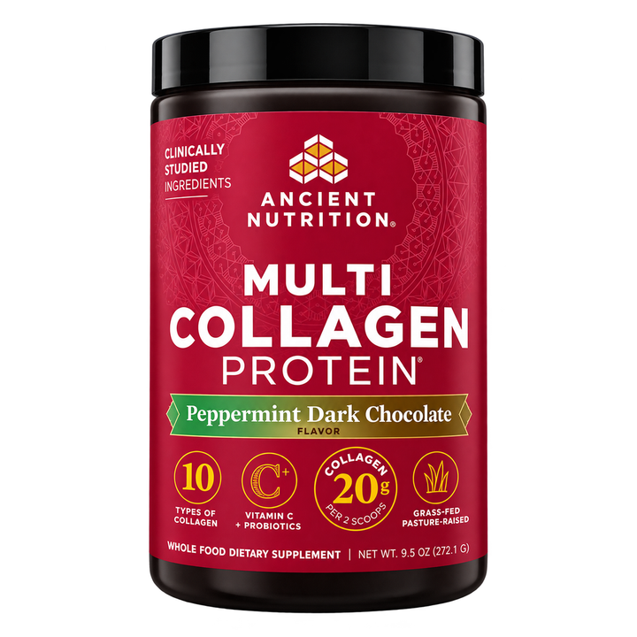 Multi Collagen Protein Peppermint Dark Chocolate 9.5oz