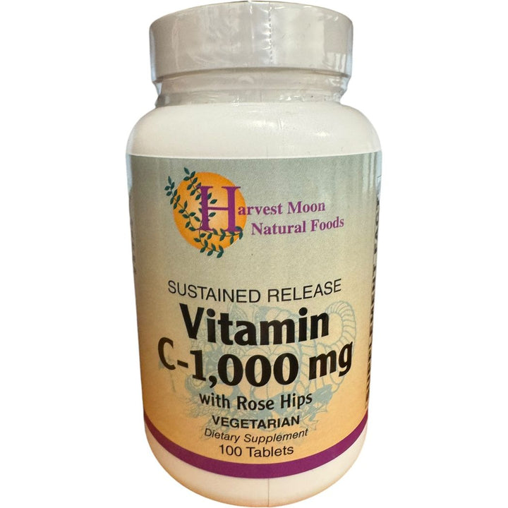 Vitamina C con escaramujos Harvest Moon 1000 mg - 100 comprimidos