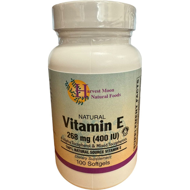 Harvest Moon Vitamin E (natural mixed tocopherols) 400IU  100 Gels