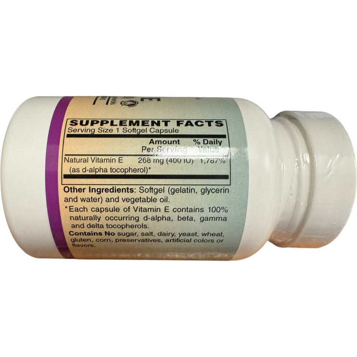 Harvest Moon Vitamin E (natural mixed tocopherols) 400IU  100 Gels