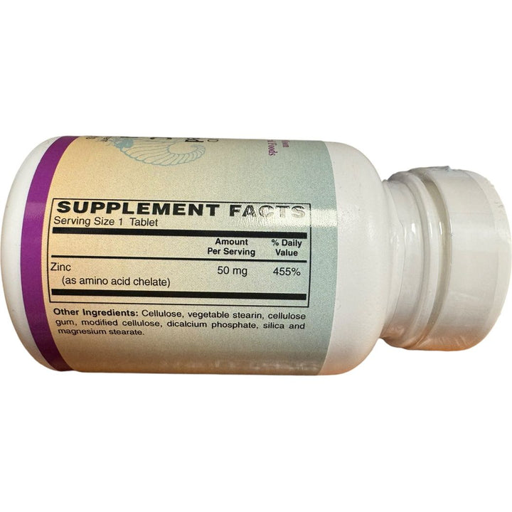 Harvest Moon Zinc (Chelated) 50mg - 100 Tablets