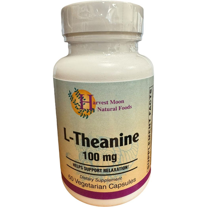 L-teanina Harvest Moon Suntheanine 100 mg 60 cápsulas