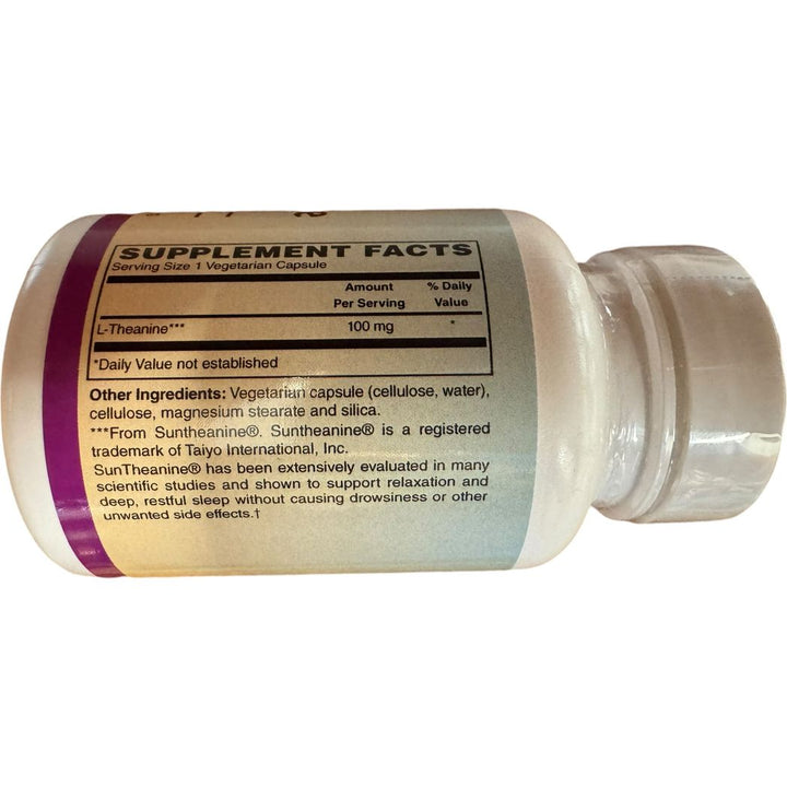 L-teanina Harvest Moon Suntheanine 100 mg 60 cápsulas