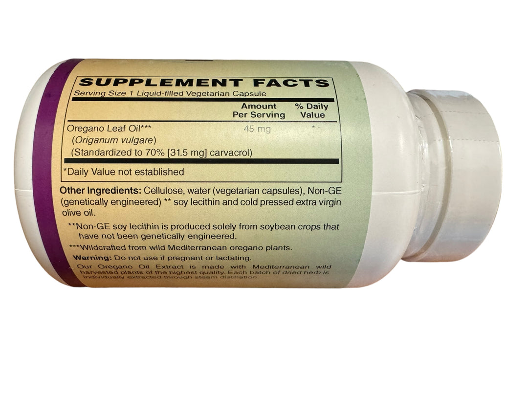 Aceite de orégano Harvest Moon (carvacrol) 120 cápsulas