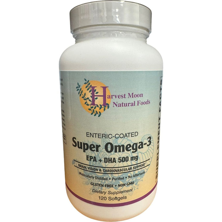 Harvest Moon Super Omega-3 Enteric Coated 120 Softgels
