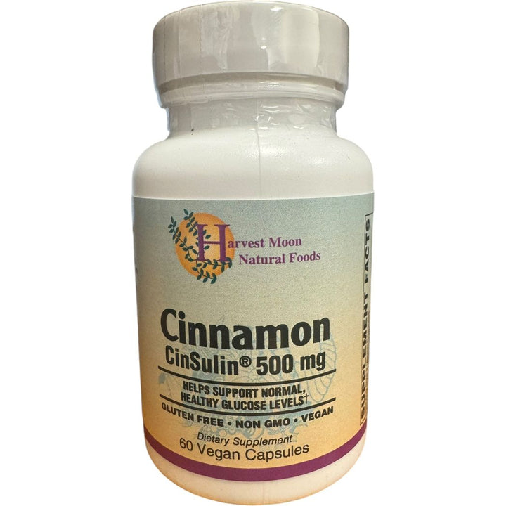 Harvest Moon Cinnamon w/ Cinnulin PF  60 Capsules